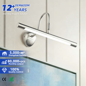 Magnetic Remote and Touch Control Indoor Wireless Picture Light 4000mah USB <b>Battery</b> Operate Wall Sconce Home Decor Lighting - Product Image 1