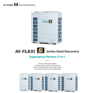 Sovereign Hisense Hitachi Hi-FLEXi 5 HR System, système à trois tuyaux, recyclage d'énergie, contrô<span class=keywords><strong>le</strong></span> climatique durable, A+++ Smart WiFi Luxe - Product Image 1