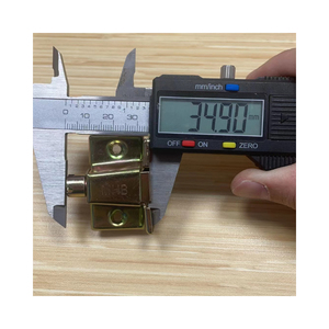 Connecteur de meuble 3-en-1 pour armoire, en acier laminé à froid, avec placage zinc et laiton, vis croisée et connecteur d'angle - Product Image 6