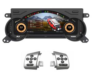 トヨタ FJ 2007-2022年式対応 12.3インチ デジタルクラスター LCDダッシュボード インストルメントパネル スピードメーター コックピット 車載マルチメディアプレーヤー - Product Image 2