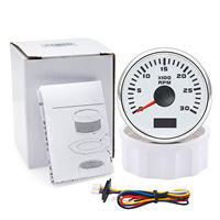 12V 52mm Auto Racing Tachometer Gauge Meter 3000 Rpm 2 Red Pointer White Led