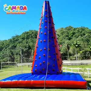 Nouveaux jeux de parc d'attractions de grande taille, jeux de mur d'escalade gonflable en roche, intérieur et extérieur, pour adultes et enfants - Product Image 3