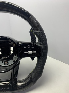 <span class=keywords><strong>Volante</strong></span> Deportivo Mejorado de Cuero Blanco con Fibra de Carbono y Agarre Estándar para <span class=keywords><strong>Mercedes</strong></span>-Benz Clase C CLA <span class=keywords><strong>2022</strong></span> W205 W213E300W218CLS63 - Product Image 6