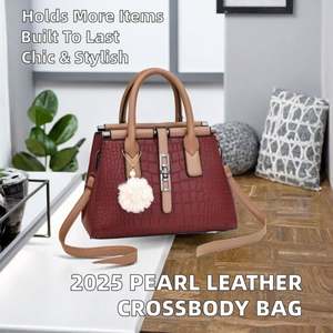 Sacs à main de luxe pour femmes de style vintage, collection 2025 en PU pour la vente en gros, sacs à main élégants et modernes, succès de vente - Product Image 2