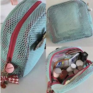 Bolsa de Almacenamiento de Nailon Ultraligera de Gran Capacidad Estilo Coreano, Bolsa de Malla Colorida para Tofu, Organizador Multiusos - Product Image 3