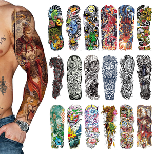 <span class=keywords><strong>En</strong></span> Existencia, 500 Diseños de Tatuajes Temporales Coloridos para Brazos, Pegatinas de Tatuajes Temporales, Arte Corporal con Acuarelas, Tatuajes para Niños, Mujeres y Adultos - Product Image 5