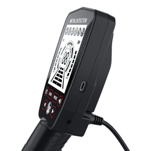 Détecteur de métaux avec bobine de recherche de 30 cm, détecteur d'or professionnel pliable noir pour adultes - Product Image 4