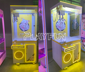 Playfun PURE LOVE TIDE HOUSE Claw Crane Máy Giải Thưởng Quà Tặng Bán Hàng Tự Động Chạy Bằng Đồng Xu Đồ Chơi Nhồi Bông Win Thiết Kế Mới 2023 - Product Image 6