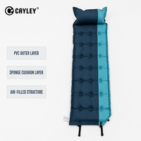 Matelas de camping extérieur OEM ODM avec oreiller, confortable et portable, pour tente, randonnée, voyage et usage domestique