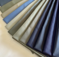 Tissu brocart de poids moyen en polyester 100% uni, imperméable, antistatique, certifié OEKO-TEX, pour vestes de costume pour garçons