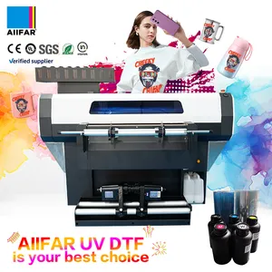 AIIFAR全自动紫外DTF打印机高耐用性重型24/7不间断工作流300毫米打印专业制造供应商