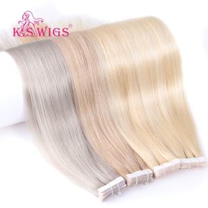 Extensiones de Cabello Natural K.SWIGS Premium, Doble Trama, Cabello Virgen Remy Chino, Cabello Humano Sin Procesar de Alta Calidad, Suave y Grueso - Product Image 1