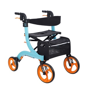 Rollator Walker with Padded Seat