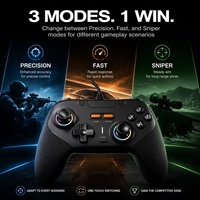 Controlador con Cable de Efecto Hall con Frecuencia de Sondeo de 1000Hz para PC y Android, Gamepad de Baja Latencia, Joystick RGB sin Desviación