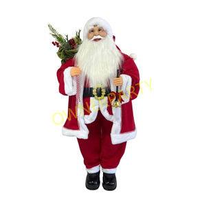 Père Noël porte un cadeau drôle grandeur nature Père Noël haute qualité Noël Animatronic Père Noël danse avec <span class=keywords><strong>musique</strong></span> - Product Image 4
