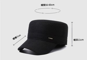 Nouvelle casquette de baseball chaude pour homme, collection hiver 2024, vente en gros - Product Image 3