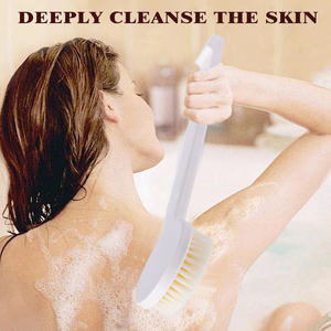 Badezimmer Rücken peeling Massage Leicht zu reinigende Werkzeug bürste Bad Körper dusche Scrub ber Körper Trocken bürsten Bad Peeling Pflege Haut - Product Image 4