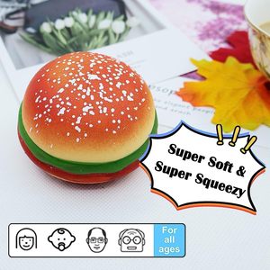 Jouets anti-stress en forme de hamburger, personnalisables avec logo, en plastique réaliste, super doux et portables, pour la promotion - Product Image 4