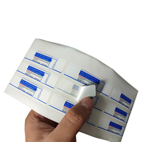 Étiquette pharmaceutique personnalisée pour flacons de sérum, autocollant adhésif imperméable pour réactifs de laboratoire et emballages médicaux
