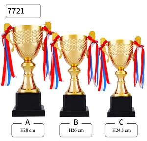 Jy Hoge Kwaliteit Custom Trofee Vergulde Metalen Trofee Cups