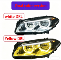 Pour les assemblages de phares de la Série 5 2011-2017 - Nouveau kit de modification LED Angel Eye 12V
