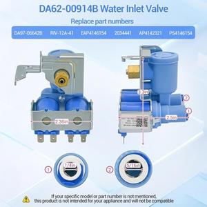 Valve d'entrée d'eau Da62-00914B 120V pour réfrigérateur Samsung, pièce de rechange électrique en plastique - Product Image 2