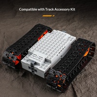 Châssis de voiture télécommandée compatible, blocs de construction électriques, module MOC roue McNamara, jouet de construction en plastique ABS 40 pièces