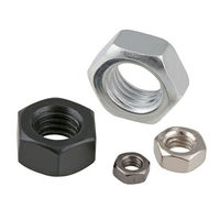 Mur Baut Sisipan Nylon A2-70 M8 M10 M6 DIN985 M12 M14 Baja Tahan Karat 304 DIN985 Mur Baut Sisipan Nylon