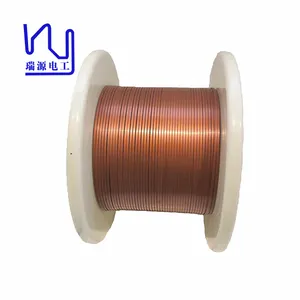AIW 220 7.6mm * 1.4mm Rectangular Enameled Copper Wire Flat Winding Wire
