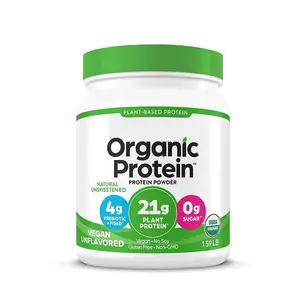 Organik vejetaryen protein tozu bitki bazlı protein tozu organik pirinç vegan organik protein tozu