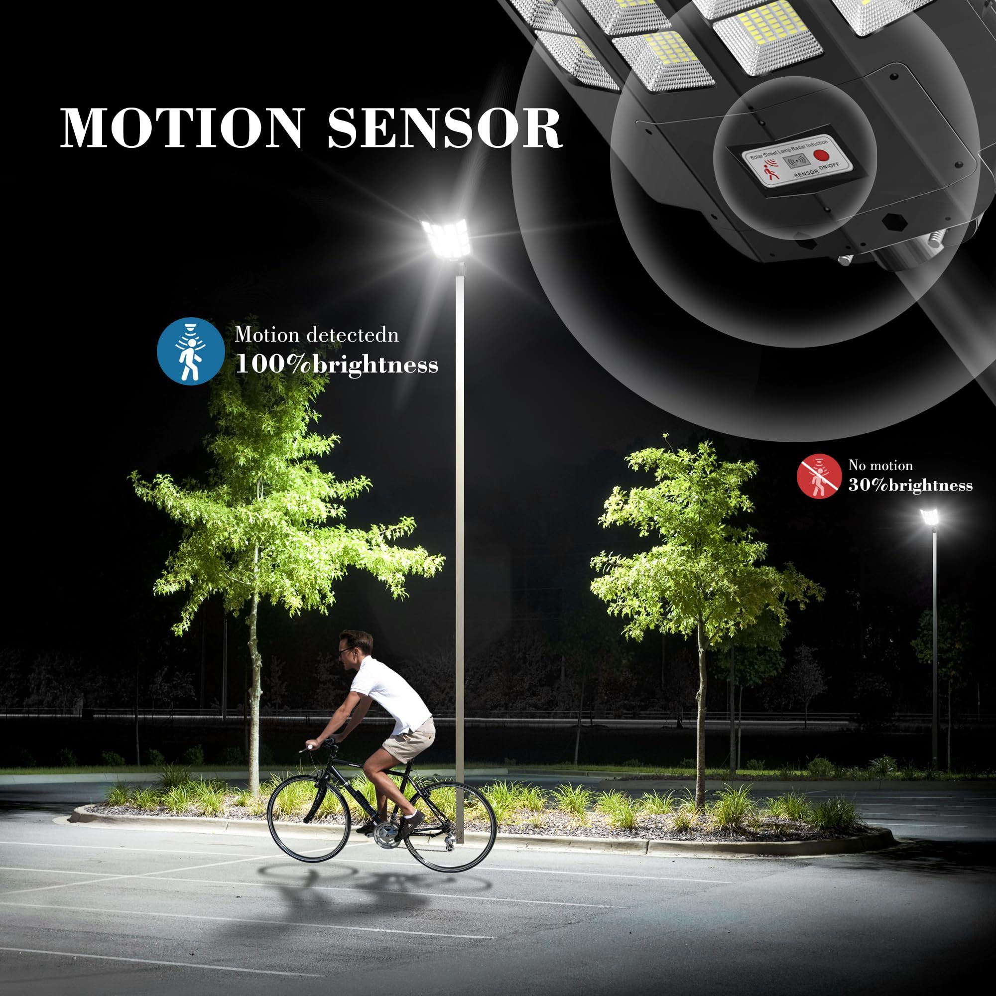 8000W Street Solar Lights Outdoor Projector 1000w LED Solar Flood Garden Lights Solar Lights Outdoor Waterproof · image 6
