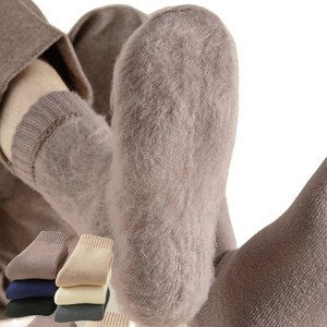 Men's Winter Thick Terry Socks Mid-Calf Thermal Warm Solid Color Anti-Slip Sweat-Absorbing Odor-Resistant Friction-Resistant - Product Image 5