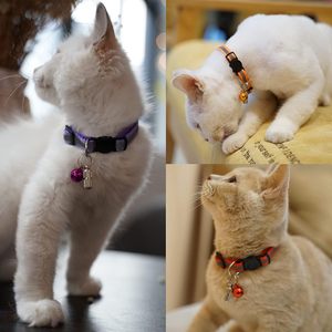 Colliers réfléchissants pour chat Extodry avec clochettes, boucle de sécurité réglable, collier pour chaton, lot de 12 pour petits chats - Product Image 3