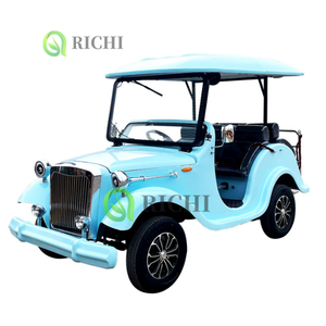 Coche Clásico de Lujo Rojo de Estilo Moderno en Venta, Coche Vintage Conducible, Coche de Golf Urbano, Coche para Recepción de Turistas en Oferta - Product Image 4
