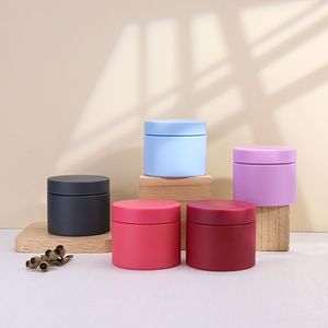 ขวดพลาสติกทรงกระบอก 150 มล. ฝาเกลียว PET สำหรับบรรจุภัณฑ์เครื่องสำอาง ครีม หรือสครับผม - Product Image 1