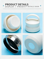 Thermos personnalisés pour étudiants et étudiantes, cadeau d'équipe, bouteille d'eau en acier inoxydable, tasse créative simple, mugs à café Kinto