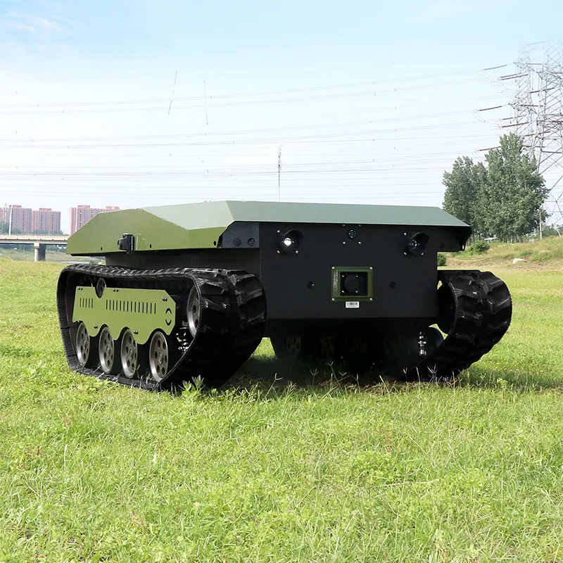700kg playload Tank Robot đa chức năng nền tảng tins-17 Robot Chassis tìm kiếm và cứu hộ theo dõi xe