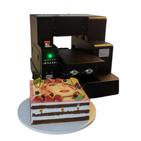 Machine d'impression alimentaire comestible Résolution 600dpi Gâteau Cookie Pain Macaron Cuir & Bill Card Printer