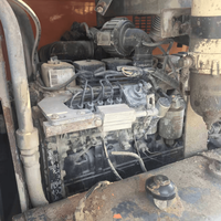 Compresseur d'air à vis portable Hongwuhuan HG450L-8 113 kW à moteur diesel, 13 m³/min, lubrifié, refroidi par eau, avec PLC pour l'exploitation minière