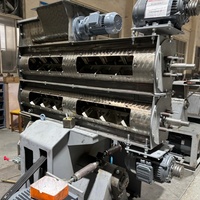 Granulateur d'aliments mobile, installation rapide sans fondation complexe pour les sites agricoles, machine à granulés pour volailles