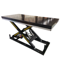 Table élévatrice électrique pour l'entretien des équipements d'usine et les tâches de levage de marchandises