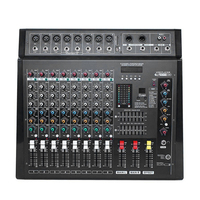 Amplificateur de mixage DJ professionnel 8 canaux PMX-808D 2x350W avec 16 effets DSP intégrés, USB pour scène, système KTV PA, sonorisation en direct