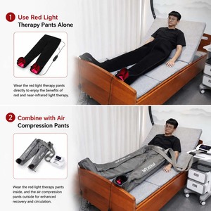 Vente flash - Pantalon de luminothérapie rouge - 800 LED - <span class=keywords><strong>Appareil</strong></span> de luminothérapie infrarouge pour la récupération musculaire - Bien-être sportif - Product Image 4