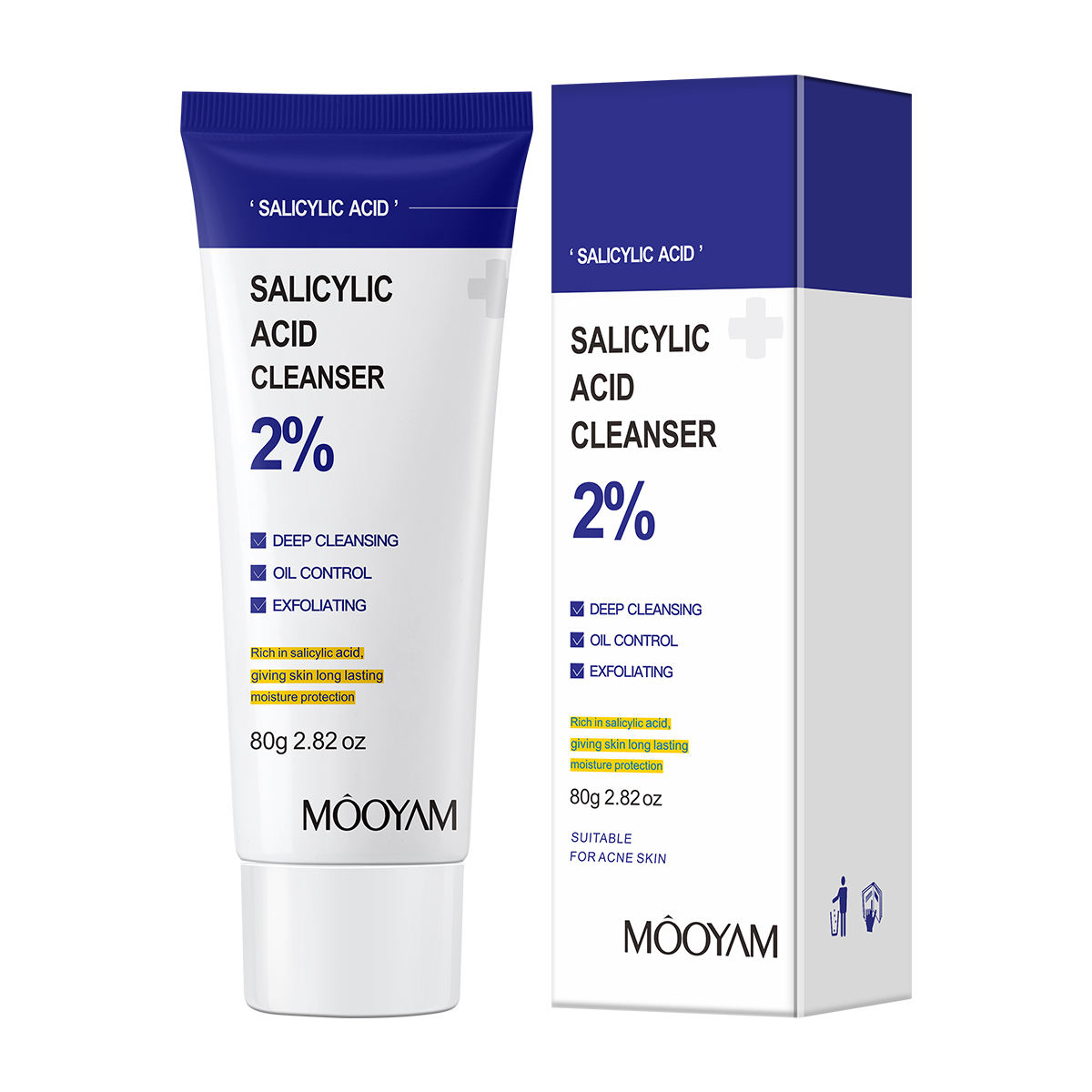 Salicylic Acid Anti-acne Facial Cleanser