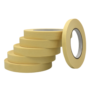 Nastro adesivo di <span class=keywords><strong>carta</strong></span> testurizzata ad alta temperatura, all'ingrosso, vernice spray <span class=keywords><strong>per</strong></span> <span class=keywords><strong>auto</strong></span> <span class=keywords><strong>per</strong></span> la cottura della vernice <span class=keywords><strong>per</strong></span> mascherare e proteggere la <span class=keywords><strong>carta</strong></span> crespa - Product Image 2