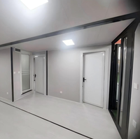 Ghana Maison préfabriquée à bas prix Maison modulaire en béton préfabriqué avec panneau de mousse de ciment pour hôtels, salles de bains et cuisines
