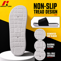 Sandalias de PVC con Logotipo Personalizado al por Mayor, Sandalias de Dos Tonos Antideslizantes con Punta Abierta para Hombres y Mujeres, para Uso en Hoteles, Playas, Piscinas, Interiores y Exteriores