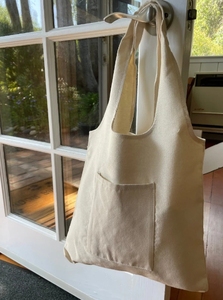 กระเป๋าผ้าแคนวาสขนาดใหญ่สำหรับผู้หญิงกระเป๋าผ้าแคนวาสแบบสั่งทำโลโก้ขนาดใหญ่สไตล์แฟชั่นสำหรับปาร์ตี้วันหยุดสุดสัปดาห์ชายหาดของขวัญถุงช้อปปิ้ง - Product Image 5