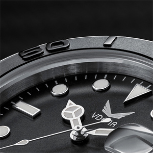 Reloj con caja De acero inoxidable con fecha automática Premium al por mayor movimiento De cuarzo japonés cuero luminoso alta calidad moda <span class=keywords><strong>Reoj</strong></span> De - Product Image 2
