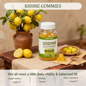 Жевательные конфеты со вкусом лимона (с йодом, цинком и селеном, веганские) для ежедневной поддержки энергии и пищеварения |   для женщин |   Оптовая продажа напрямую с завода - Product Image 3